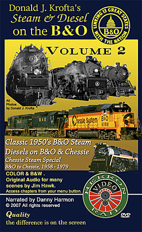 Steam & Diesel on the B&O Volume 2