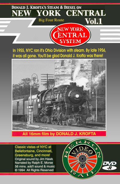 028 STEAM & DIESEL ON THE NEW YORK CENTRAL Volume 1