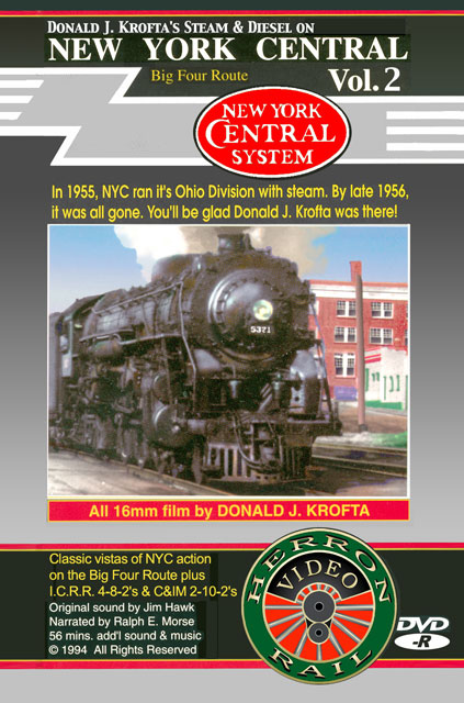029 STEAM & DIESEL ON THE NEW YORK CENTRAL Volume 2