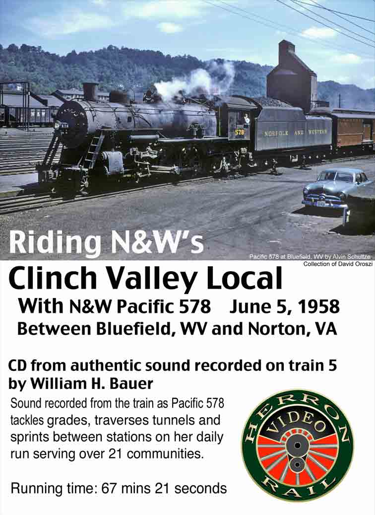 HCD03 Riding N&W's Clinch Valley Local